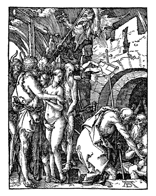 Albrecht Dürer, Piccola passione xilografica. Cristo al Limbo (1511), xilografia